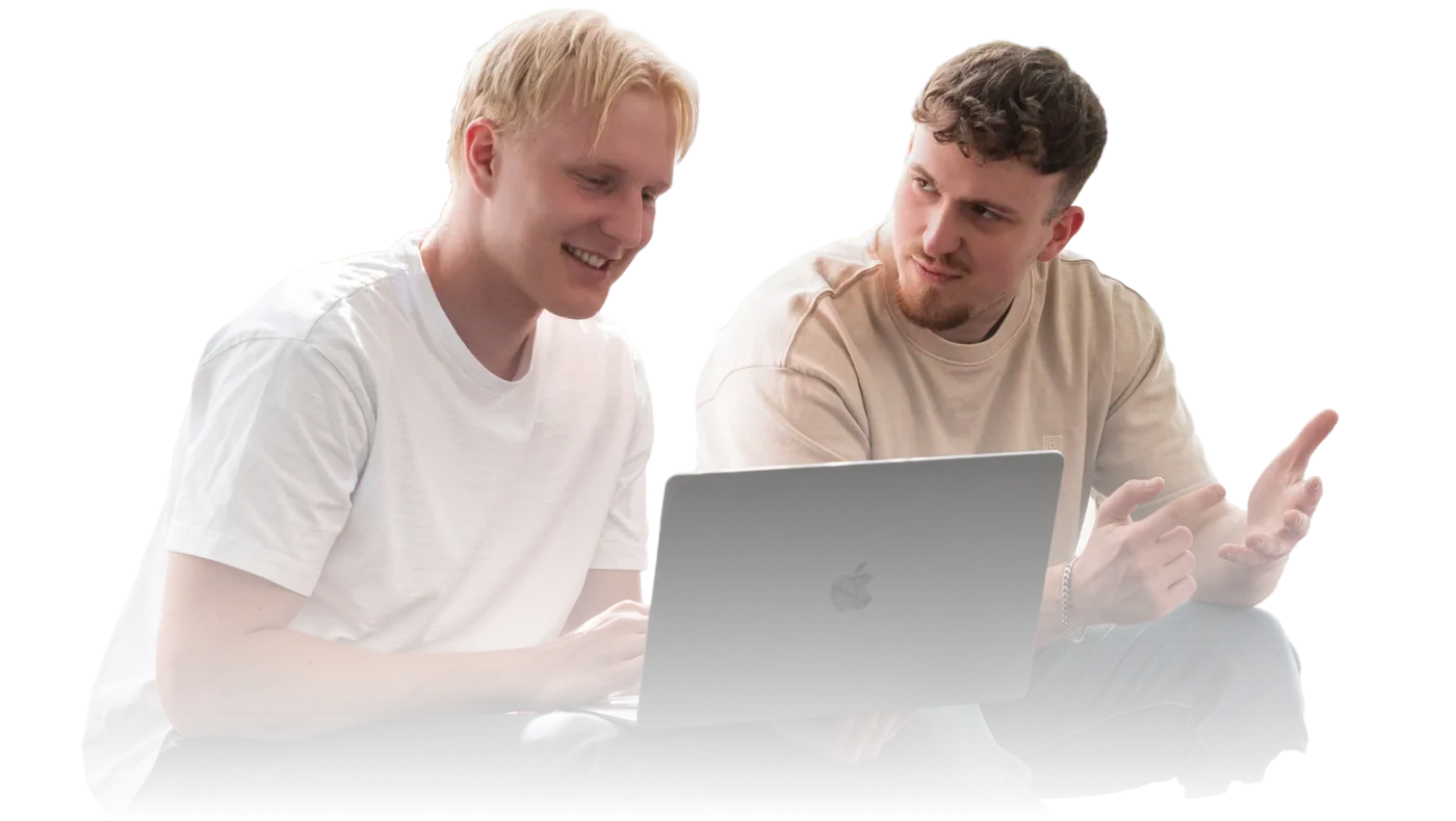 Alex Kohl und Andi Ashani, Gründer von Leadscape